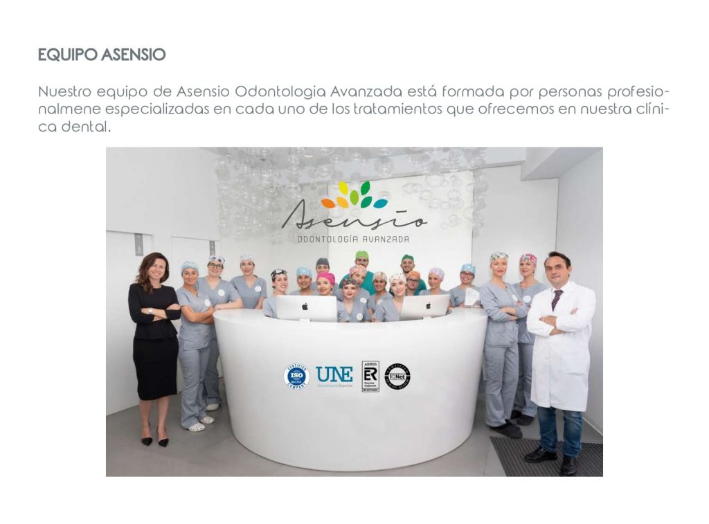 Equipo de Asensio Odntologia Avanzada